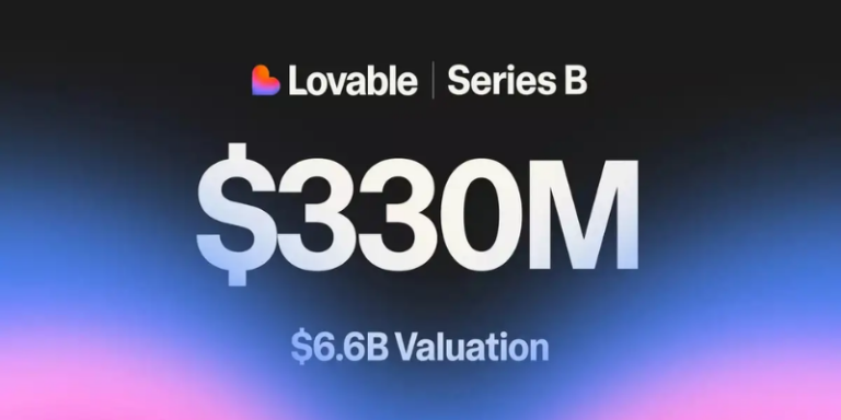 Lovable raise 300 Millions Dollars Lovable Funding Round
